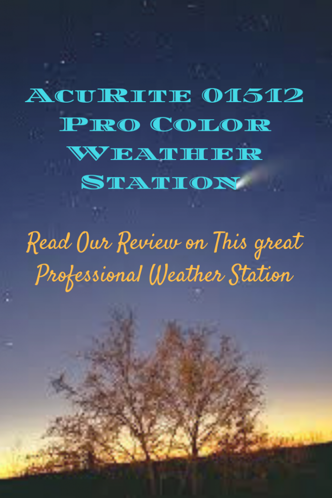AcuRite 01512 Pro Color Weather Station