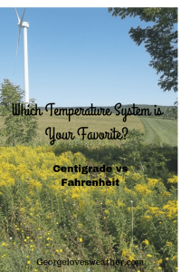 Centigrade vs Fahrenheit