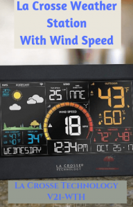 La Crosse Weather Station With Wind Speed