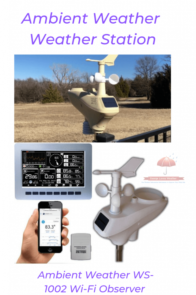Ambient Weather Weather Review of the WS1002 Observer